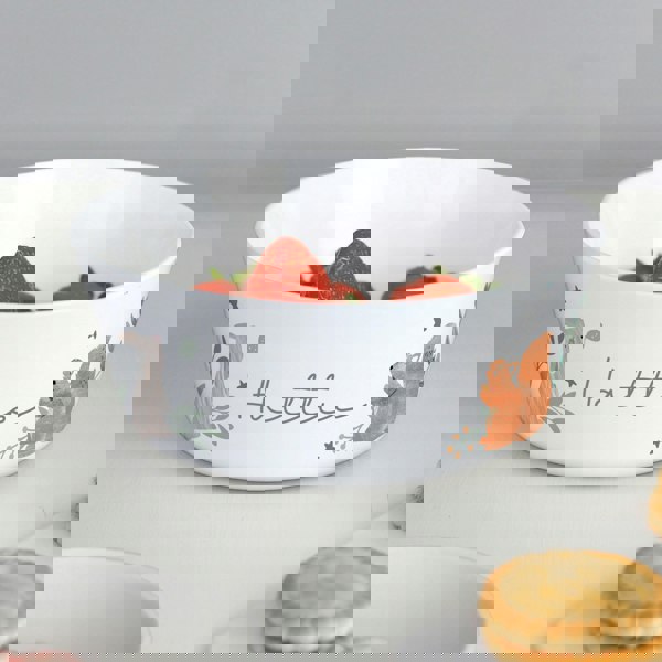 Personalised Memento Company Personalised Woodland Animals Bowl