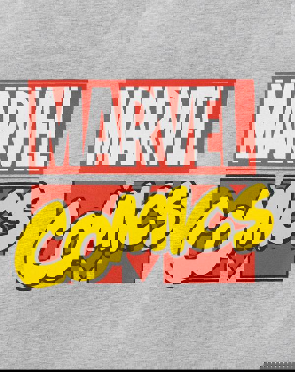 Marvel Boys Grey Short Sleeved T-Shirt
