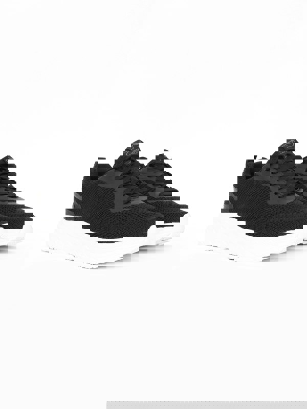 Crosshatch Lennart Trainers Black/White