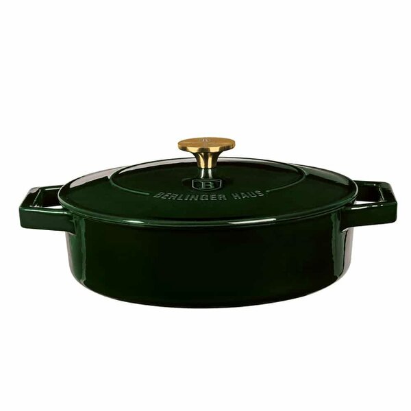 Berlinger Haus Cast Iron Shallow Casserole Berlinger Haus BH-6504 Emerald