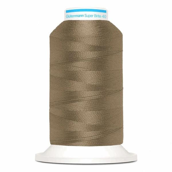 Gutermann Super Brite Polyester 40 Embroidery Thread 1000m Polyester Thread Suitable For Embroidery