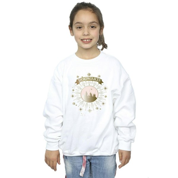 Harry Potter Girls Hogwarts Yule Ball Sweatshirt - White