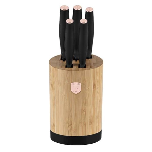 Berlinger Haus BH2752 6-Piece Knife Set with Bamboo Stand