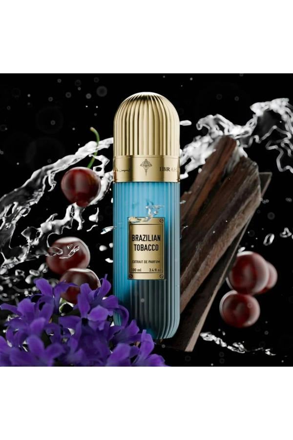 IBRAQ Brazilian Tobacco Eau de Parfum 100ml Premium Arabian Fragrance