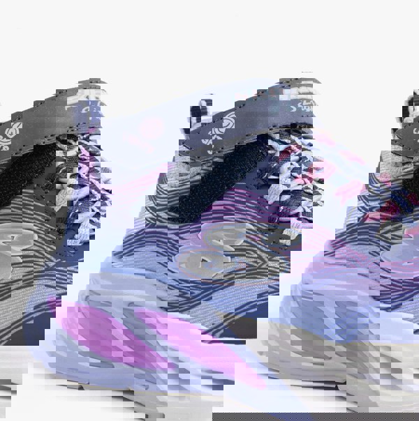 Skechers COSMIC GLOW Girls Trainers Navy Multi