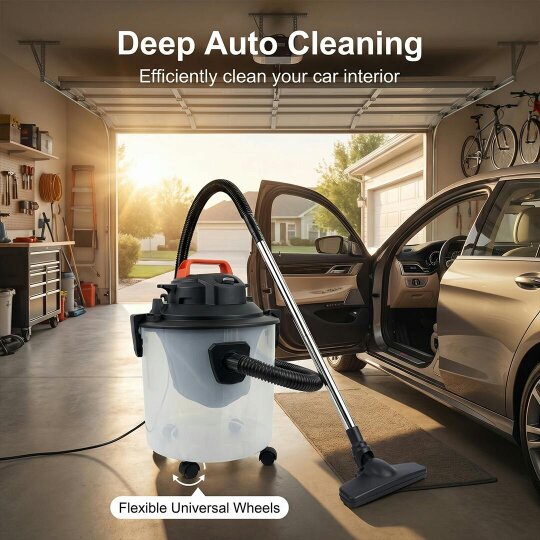 Havendro 25 Litre Vacuum Cleaner Wet and Dry Bagless Cylinder Powerful Compact Cleaning