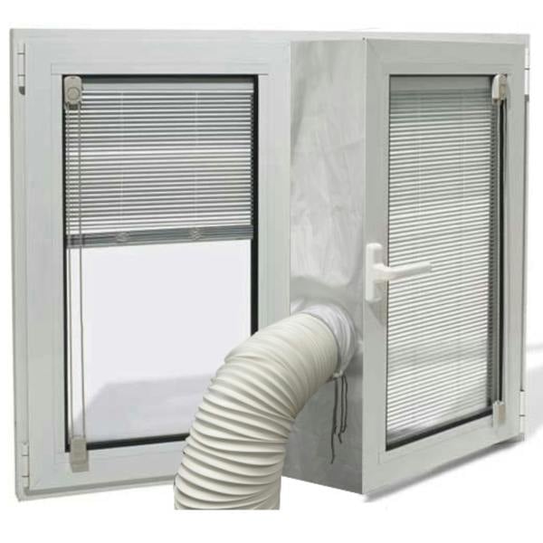 EMtronics 12K BTU Portable Air Conditioner Dehumidifier and Window Vent Kit