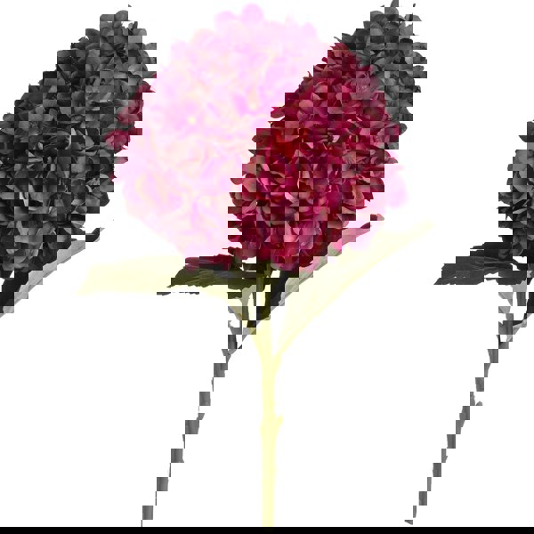 Hill Interiors Artificial Autumn Hydrangea - Ruby