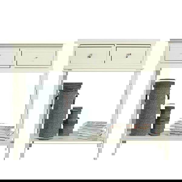 Dorel Home Franklin Console Table with 2 Drawers White