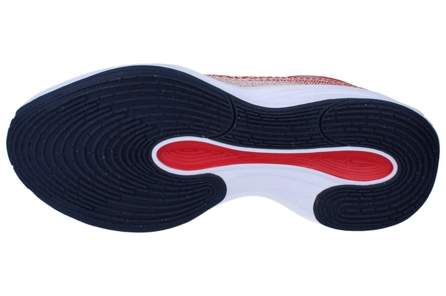 Nike G.T. Hustle Academy Mens Basketball Trainers Fj7791  600 - University Red Obsidian White 600 - Photo 4