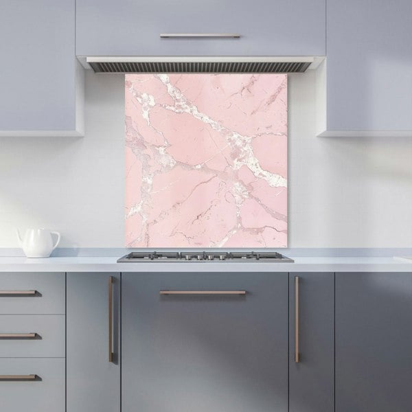 Warren Reed - Designer Baby Pink Quartz Effect Kitchen Splashback