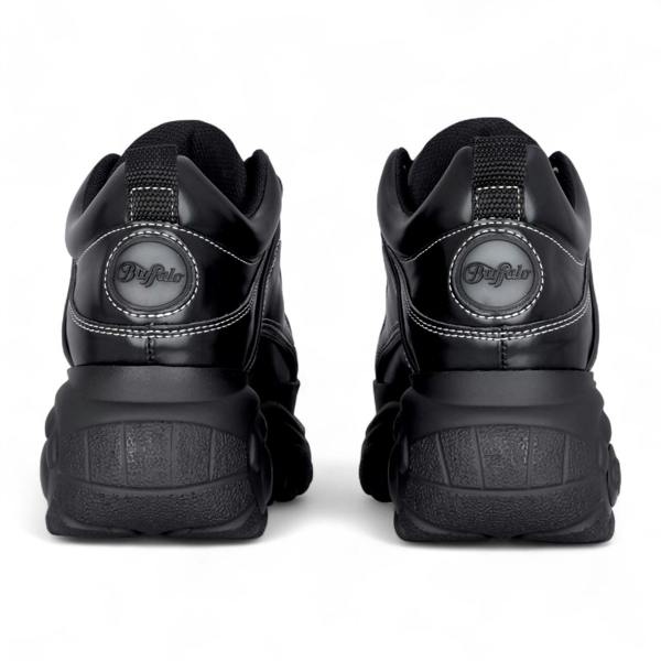 Buffalo Womens Black Chunky Platform Fashion Trainers - 1339-14