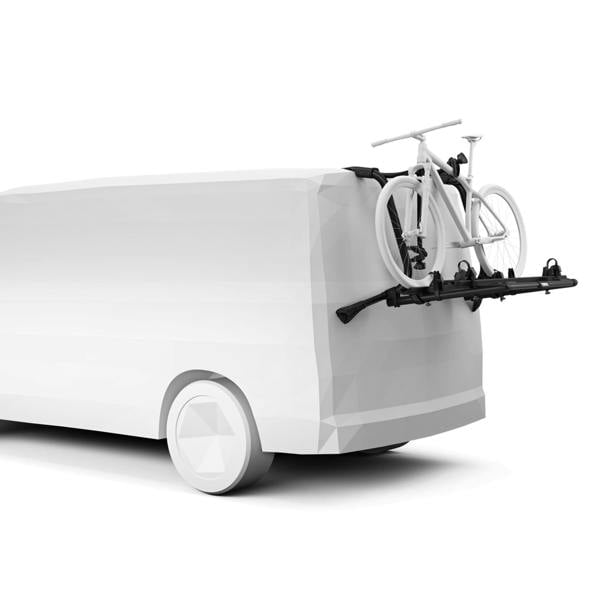 Thule WanderWay Bike Cycle Carrier Rack in Black Tailgate, for VW Transporter T6