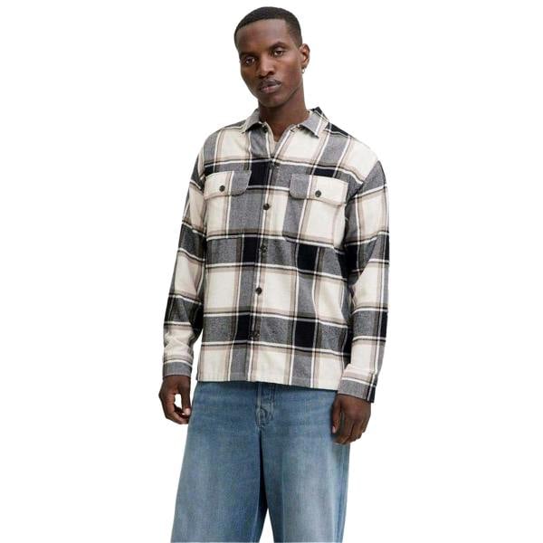 Jack And Jones Mens Overshirt - Crockery - 