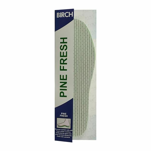 BIRCH Gents Pine Insoles - Shoe Comfort and Moisture Control