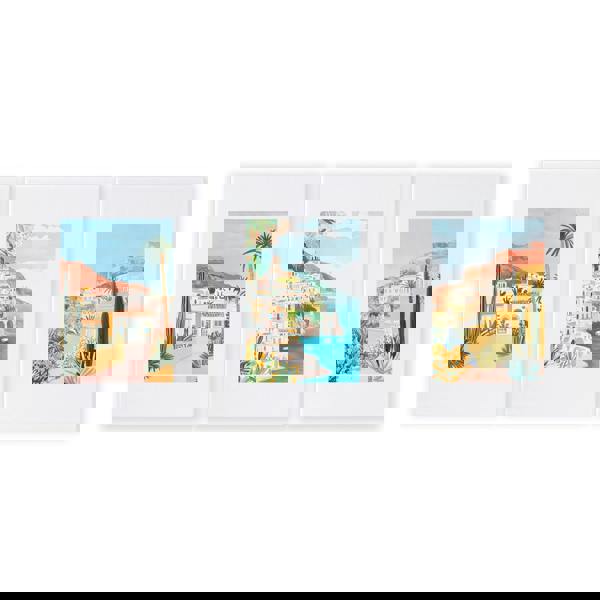 Decorative Pictures For Living Room | Set of 3 Beach Decor Wall art Prints