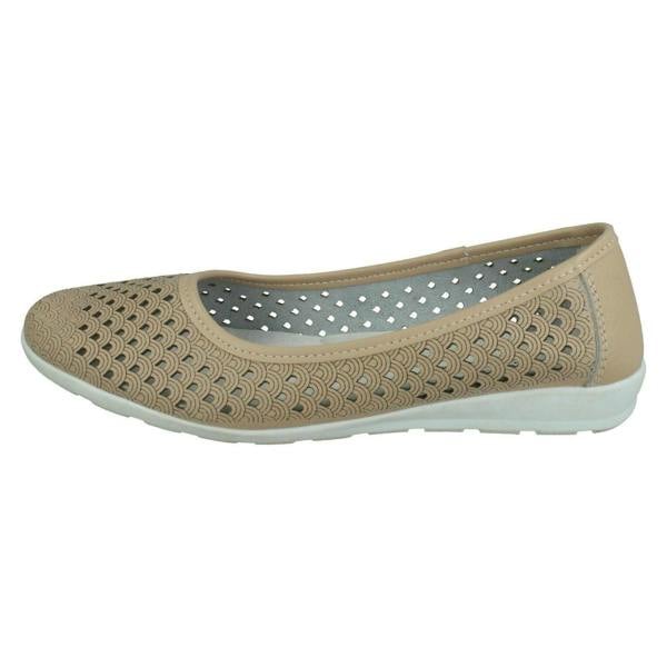 Eaze Ladies Eaze Flat Casual Ballerinas F80505