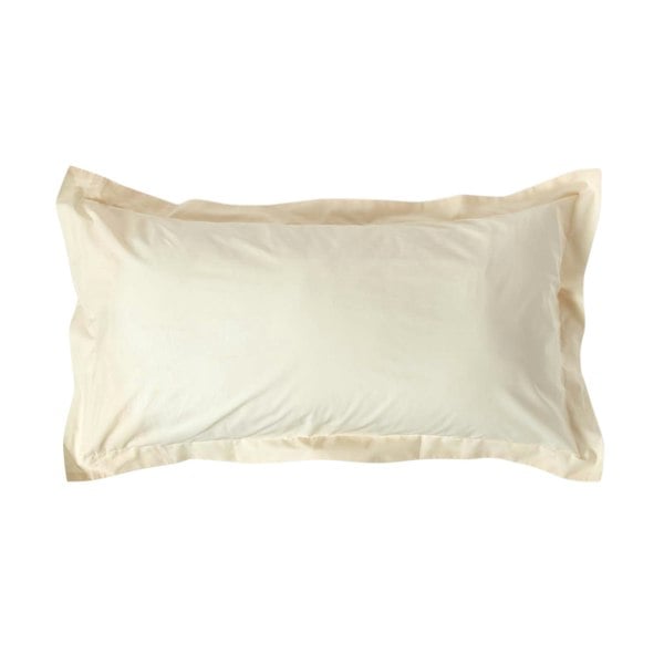 HOMESCAPES Egyptian Cotton Oxford Pillowcase 200 TC, King Size