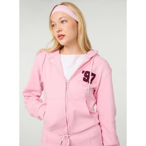 Pink Vanilla 97 Zip Through Hoodie