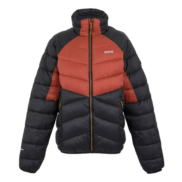 Regatta Men's Dalent Padded Jacket - Red Ochre/Black