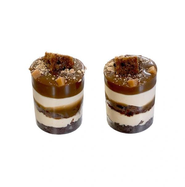Pleese Sticky Toffee Pud Mini Cheesecakes 2 x 80g