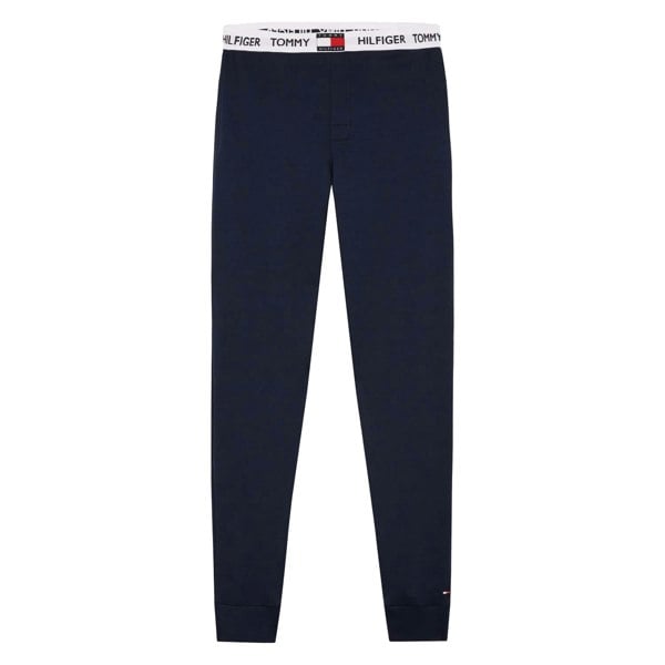 Tommy Hilfiger Mens Organic Cotton Logo Jogging Bottoms - Blue