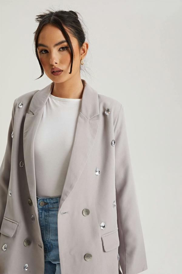 Urban Bliss Embellished Blazer