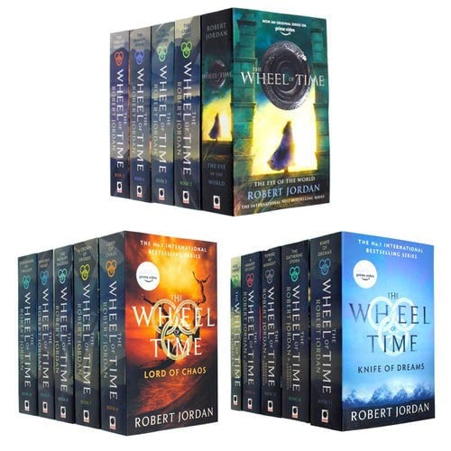 Robert Jordan The Wheel of Time Series Collection 15 Books Set Pack (Book 1-15)