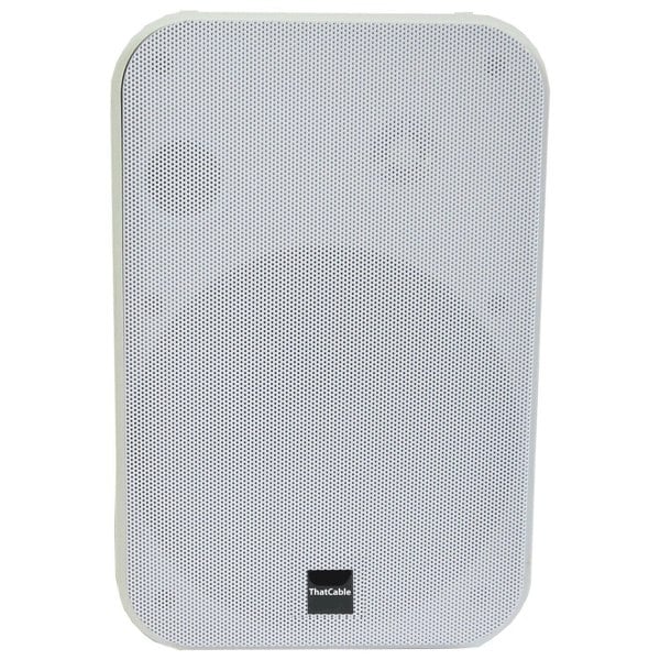 1600W Bluetooth Sound System 16x 200W White Wall Speaker 8 Zone Matrix Amplifier