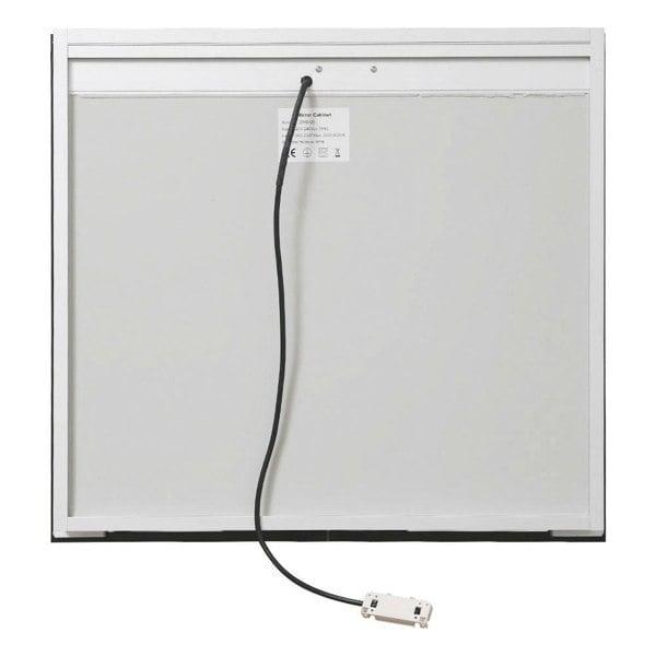 65W*60Hcm LED Mirror Cabinet Double Door Bathroom Mirror Cabinet Living and Home