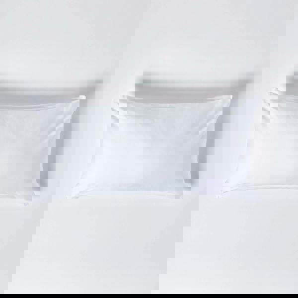 HOMESCAPES Premium 1000 TC Egyptian Cotton Sateen Weave Pillowcase, European Size