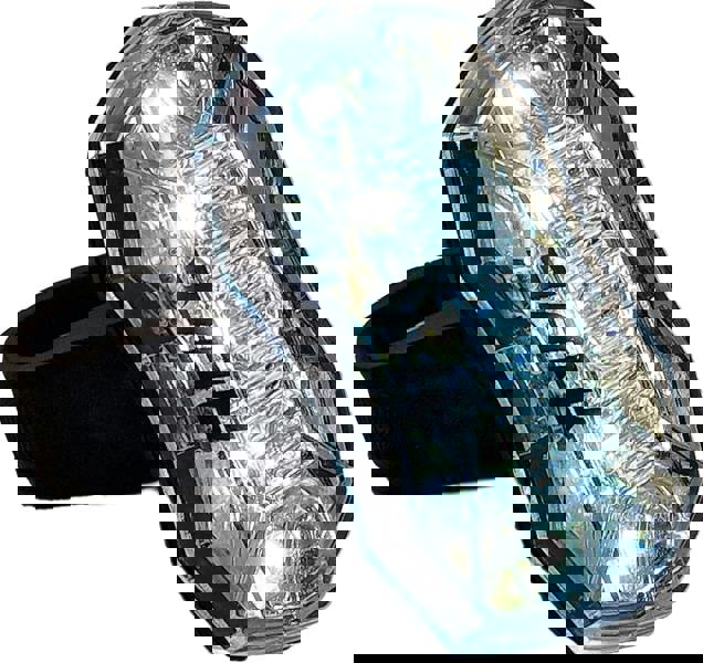 Awe Strobe 5 Diode SMD LEDs Front Bike Light Inc: 2 x AAA Batteries