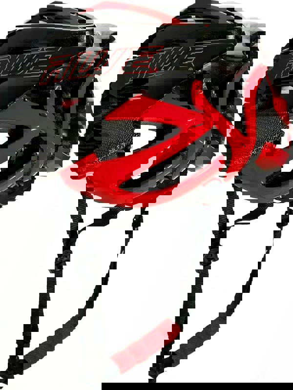 AweSpeed In Mould Adult Bike Helmet Large 55-58cm Black/Red/Carbon