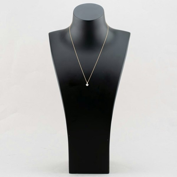 T. H. Baker 9ct Yellow Gold 0.50ct Lab Grown Diamond Solitaire Pendant Necklace LGP3119-50AN (YG)