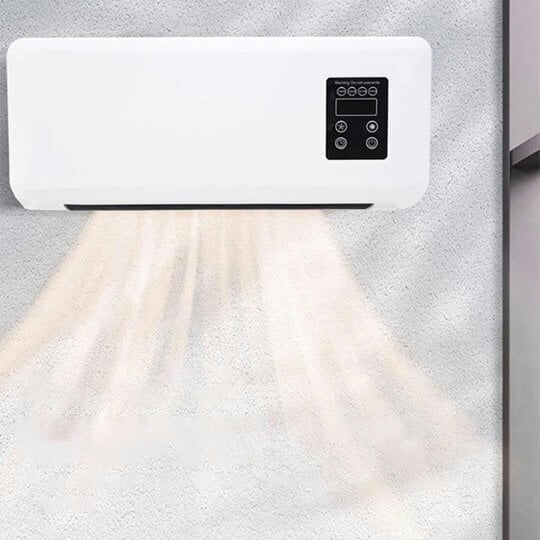 Havendro Wall Mounted Heater Fan Combo Electric Cooling Heating w/Remote Timer