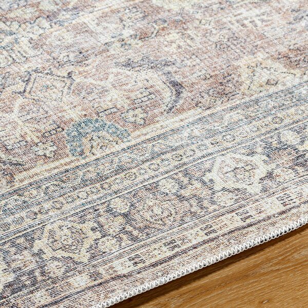 Livabliss Becki Owens Darling BODA2300 Washable Grey Brown Traditional Vintage Boho Rug