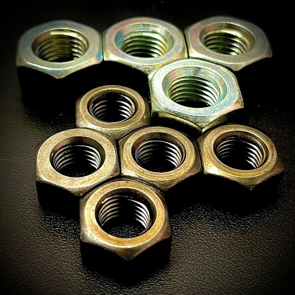 Fixaball BSF Full Hex Nut Steel Grade A 4.8 Steel BS1083