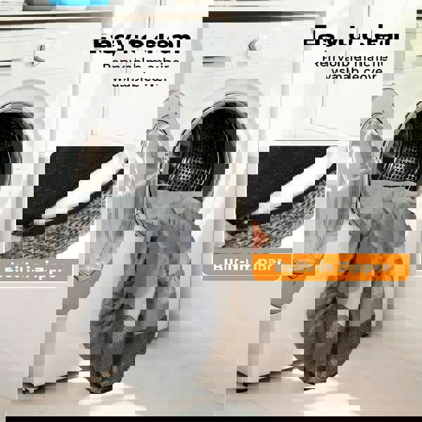 Skylos Pet Bed Washable Plush Orthopedic Soft Non Slip Mat Indoor Pet Cushion S