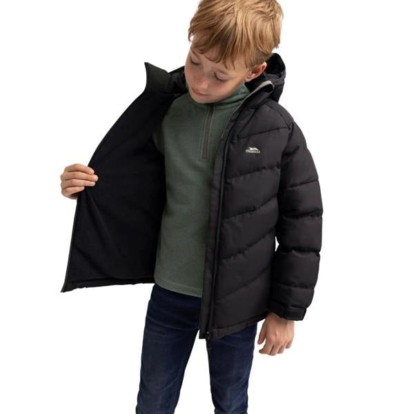 Trespass Childrens/Kids Aldery Padded Jacket - Black - 