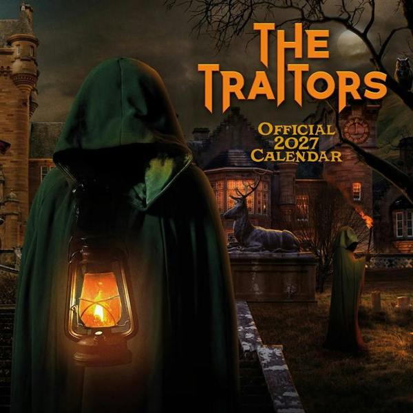 The Traitors Calendar 2027, Wall Calendars, Month To View, Entertainment, Gift
