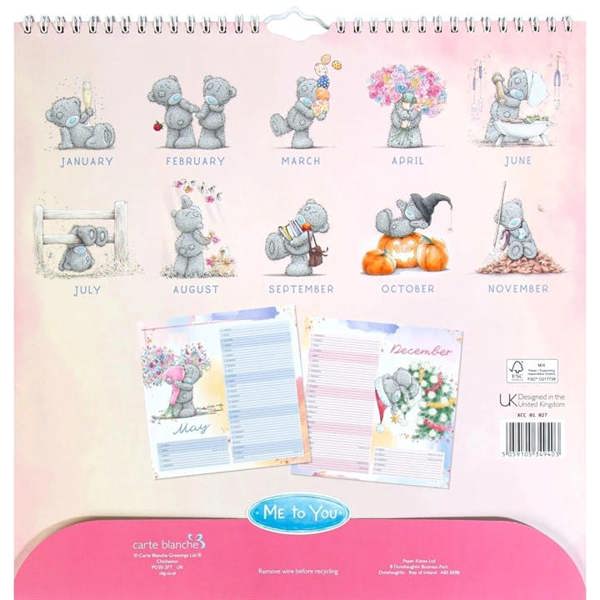 Me To You, Classic Calendar 2027, Wall Calendars, Month To View, Family, Gift