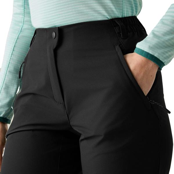 Regatta Womens/Ladies Questra V Hiking Trousers - Black - 