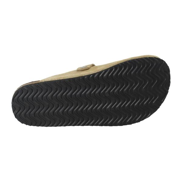 Down to Earth Ladies Down To Earth Buckle Detailed Slip On Mule Sandals F80591