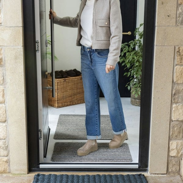 My Mat Cotton - Portland Stone Stripe