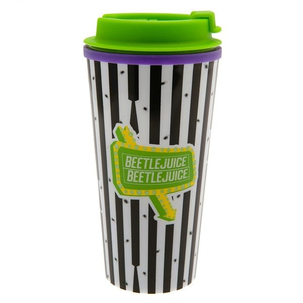 Beetlejuice Travel Cup - Green/Blue/White