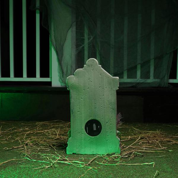 Samuel Alexander 60cm (2ft) Battery Powered "For Rent" Halloween Graveyard Tombstone with LED Lights