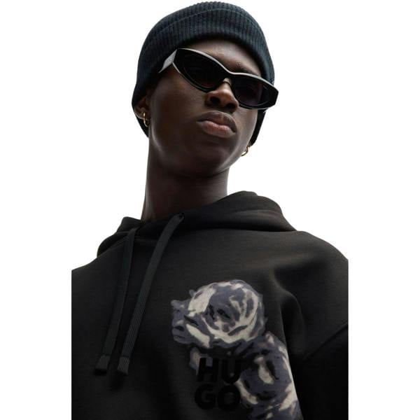 Hugo Mens Dirosehood Hoodie - Black - 