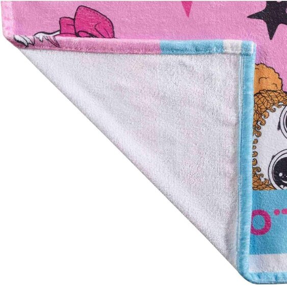 LOL Surprise L.O.L. Surprise! Girls Beach Bath Towel 70 x 140 cm Pink