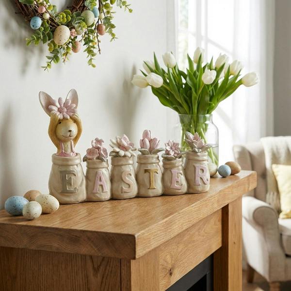 Garden Greatness Decorative Easter Rabbit Ornament