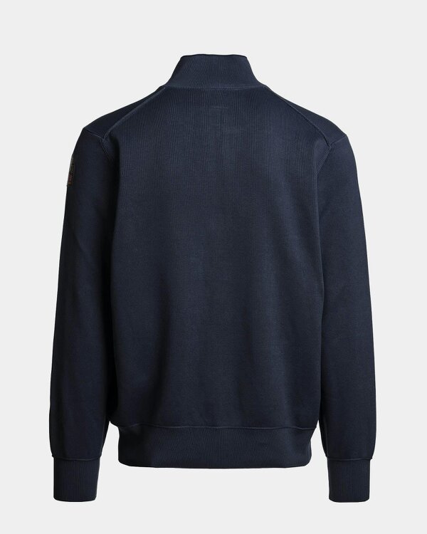 Parajumpers Basic Scoe Mens Quarter Zip Jumper - Blue Navy 316